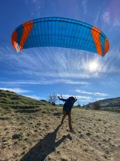 Ground handling is key to safety on any paraglider take off