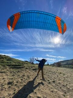 Ground handling is key to safety on any paraglider take off