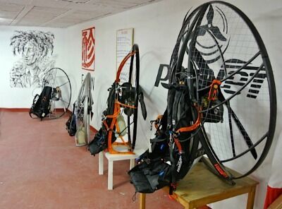 All your Paramotor equipement waiting for you
