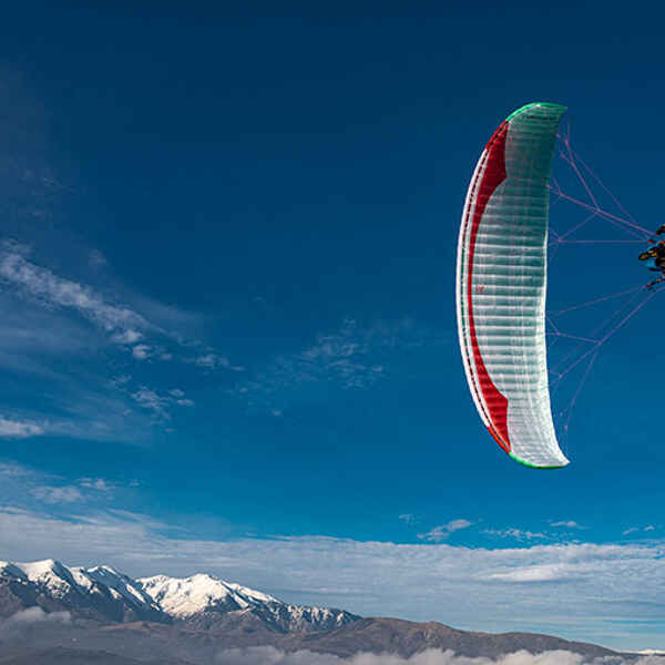 The Gin Vantage 3 represents a new concept of paramotor wing