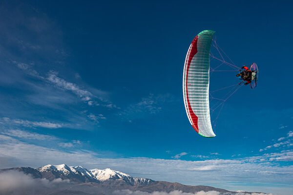 The Gin Vantage 3 represents a new concept of paramotor wing