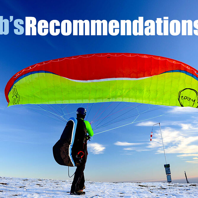 Rob's recommended paraglider package deal