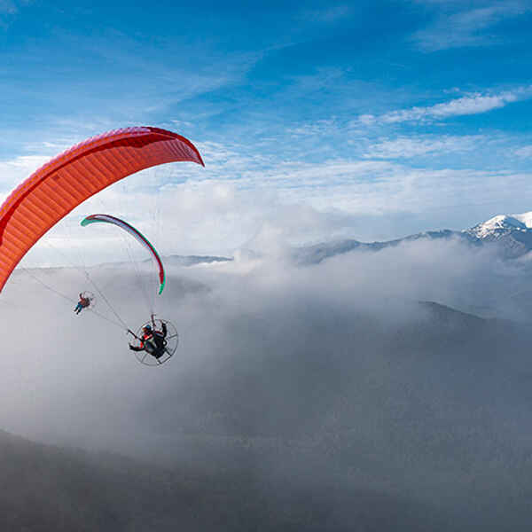 The Gin Vantage 3 represents a new concept of paramotor wing