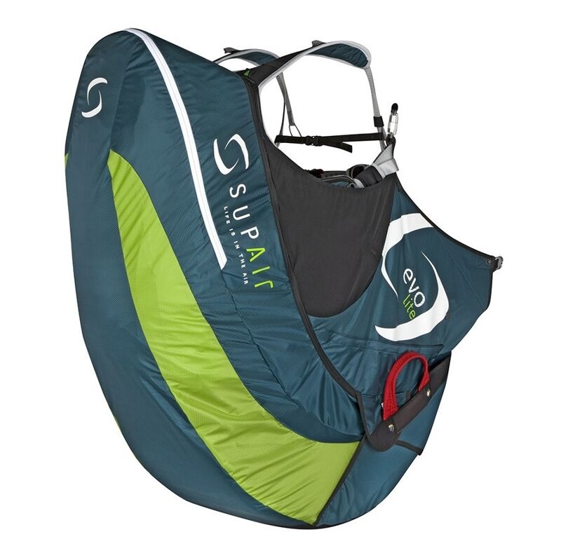 Supair EVO Lite available form FlySpain shop and paragliding centre