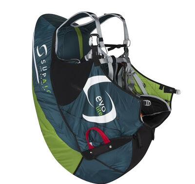 Supair EVO Lite available form FlySpain shop and paragliding centre