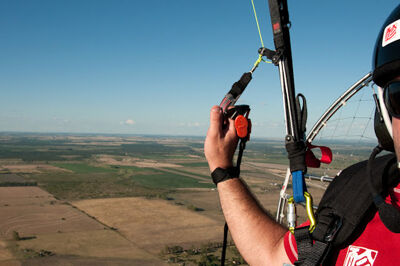 Chameleon finger throttle at FlySpain 