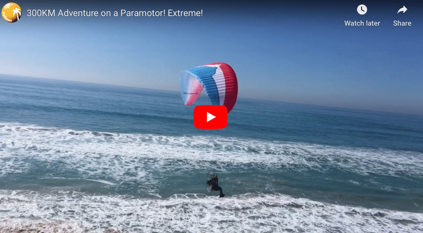 Stunning March Paramotor Holiday