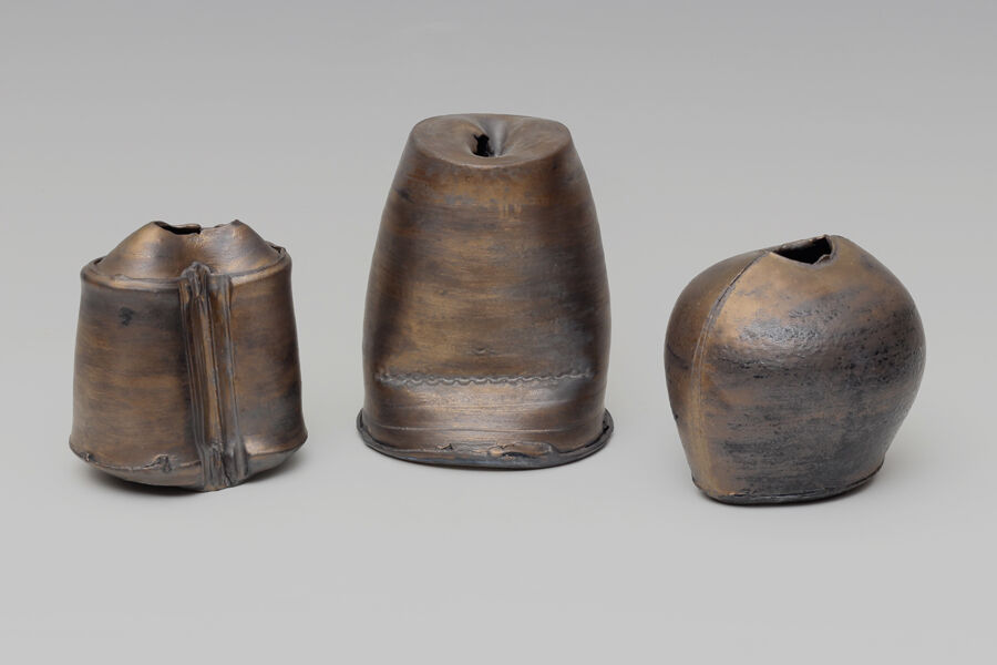 Dan Kelly | Ceramic Vessels with bronze glaze | Nov 2020