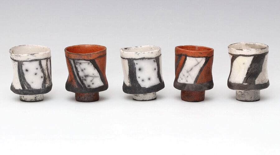 Elizabeth-Raeburn-Raku-Jasmin-Cups-miararts