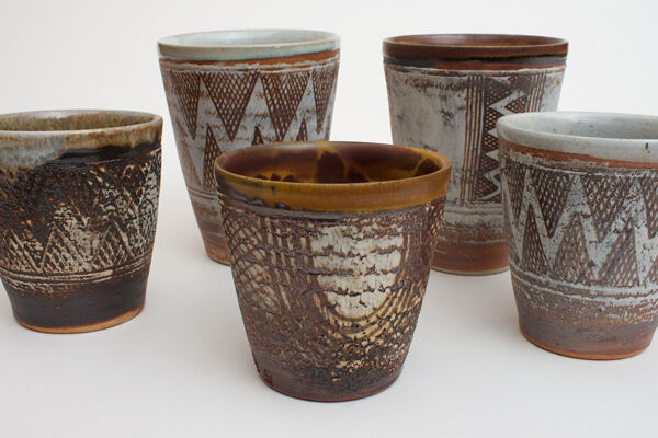 Pots by Chris Lewis, Joanna Constantinidis, Mary Rogers & John Ward