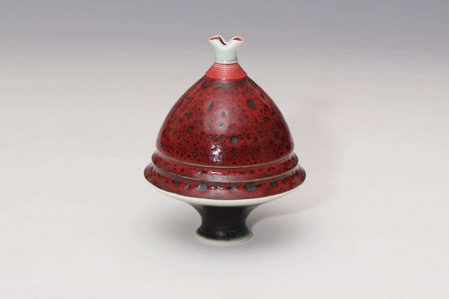 Geoffrey Swindell Ceramic Miniature Vessel 048