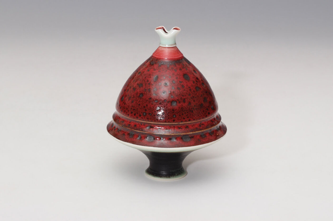 Geoffrey Swindell Ceramic Miniature Vessel 048