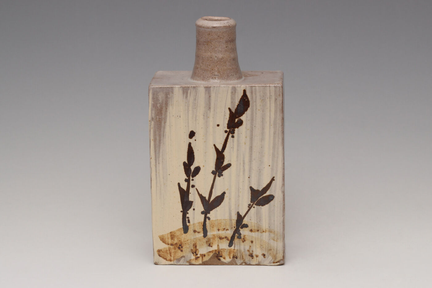 Jim Malone Ceramic Slab Sided Bottle 03