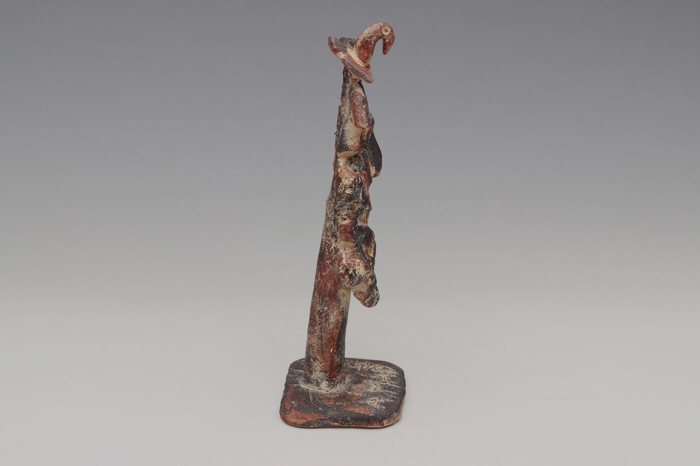 John Maltby Ceramic Sculpture of a Mad King 046