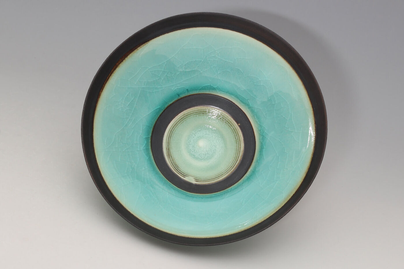 Peter Wills Ceramic Blue Bowl 239