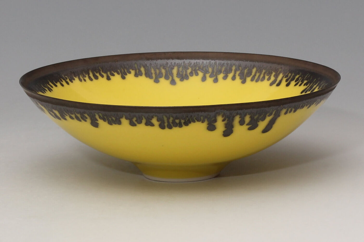 Peter Wills Ceramic Yellow Bowl 242