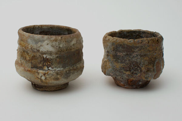 Charles Bound pottery tea bowls