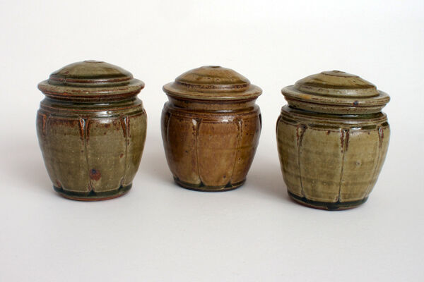 Mike Dodd pottery jars