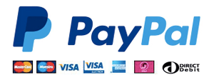 Secure payments handled by PayPal