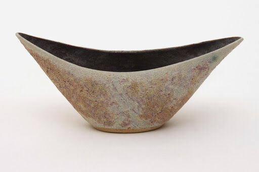 Chris Carter Boat Shaped Ceramic Bowl 07