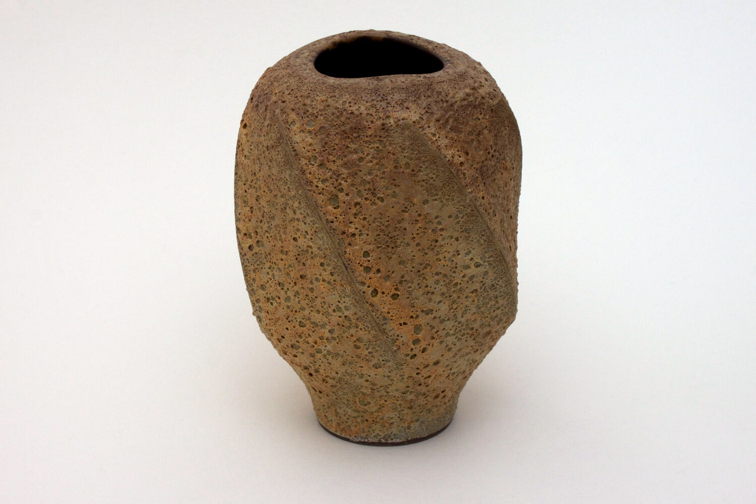Chris Carter Ceramic Twisted Vase 18