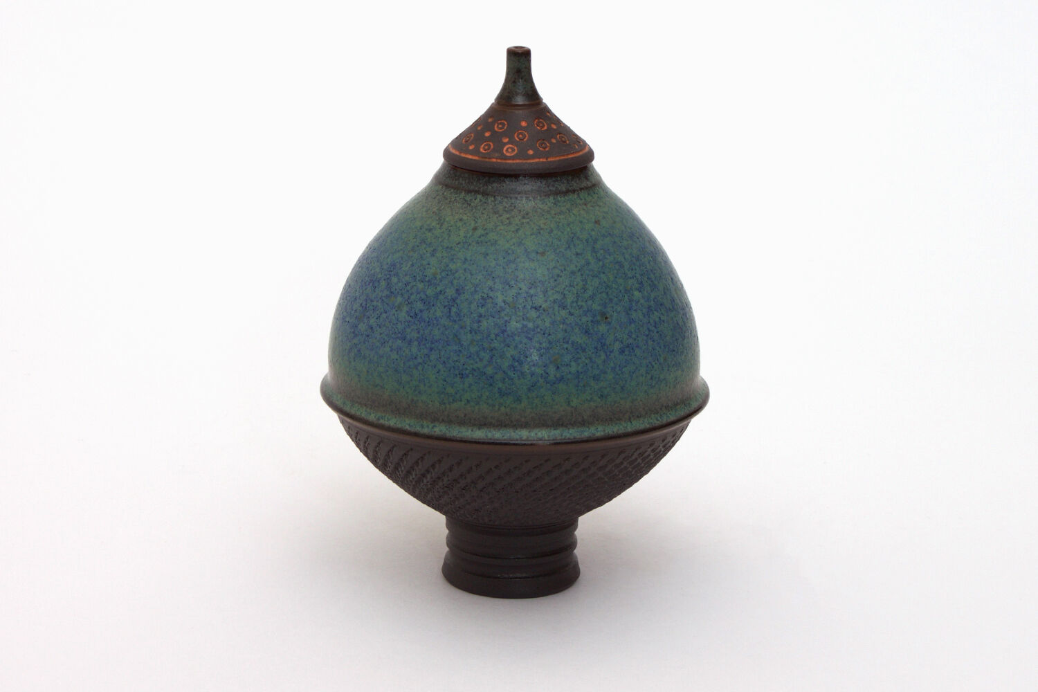 Geoffrey Swindell Ceramic Lidded Vessel 03
