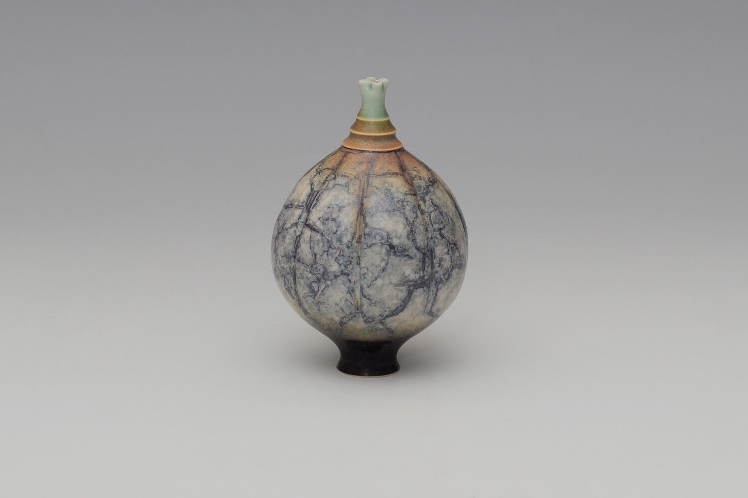 Geoffrey Swindell Ceramic Miniature Vessel 038