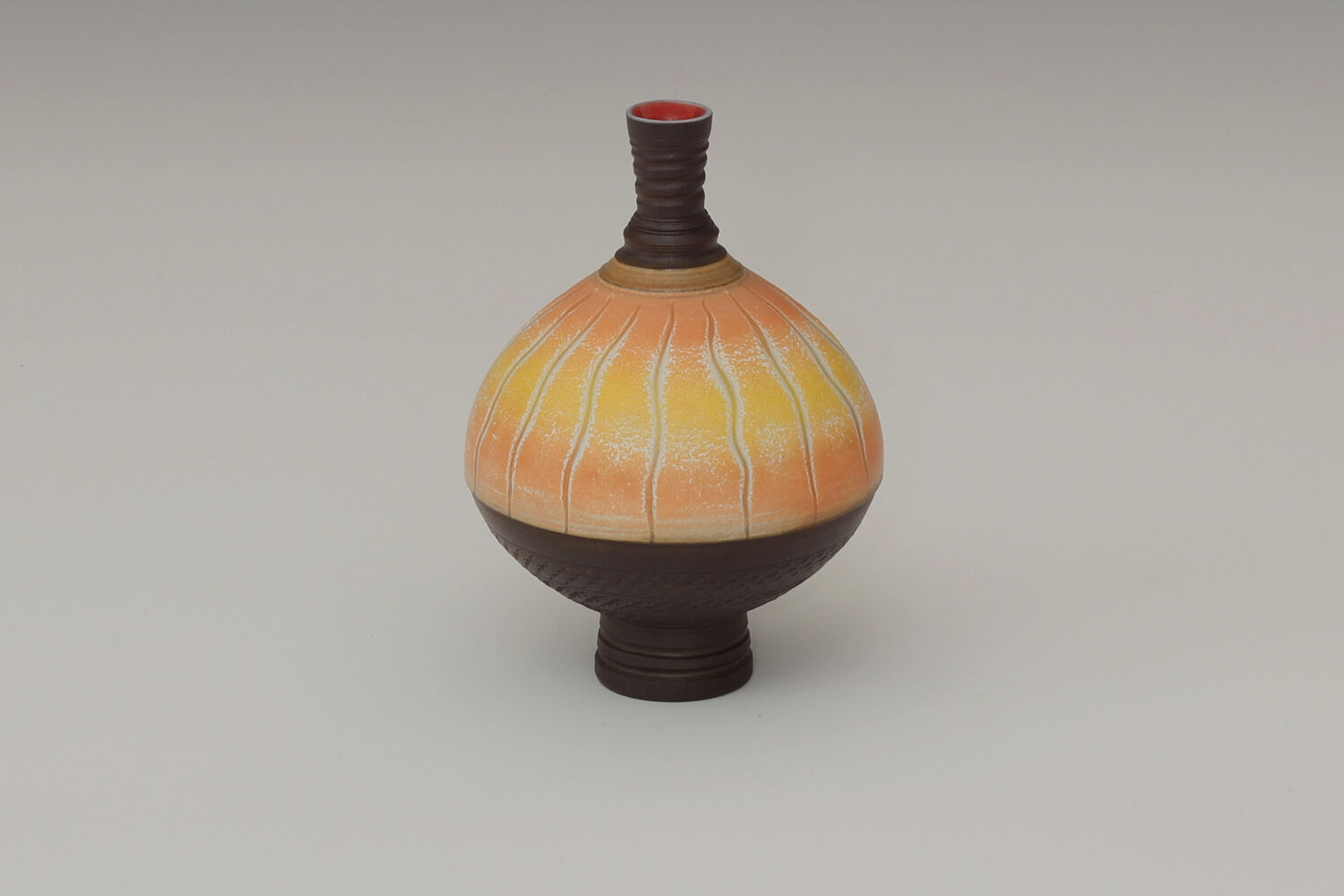 Geoffrey Swindell Ceramic Miniature Vessel 016