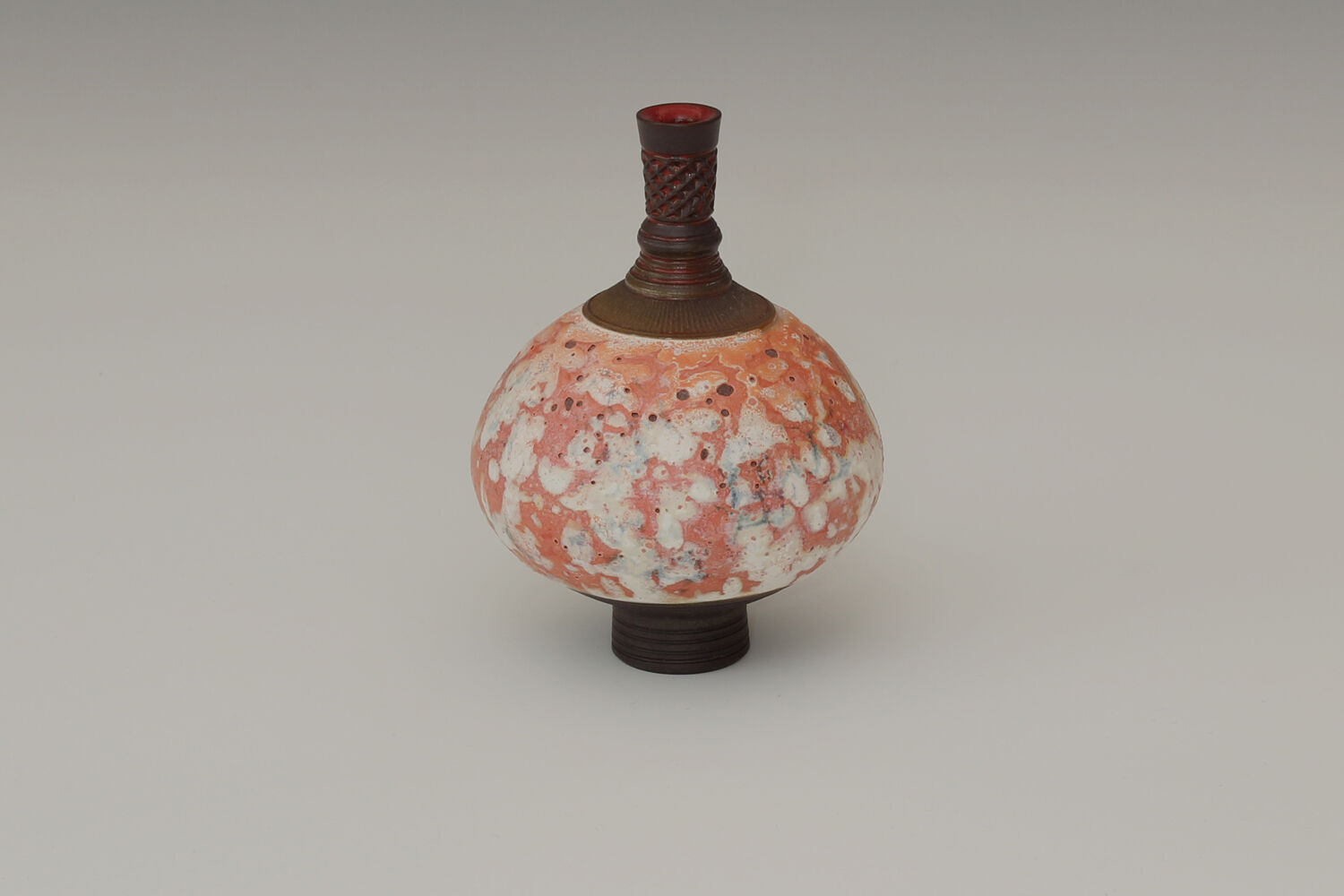 Geoffrey Swindell Ceramic Miniature Vessel 017