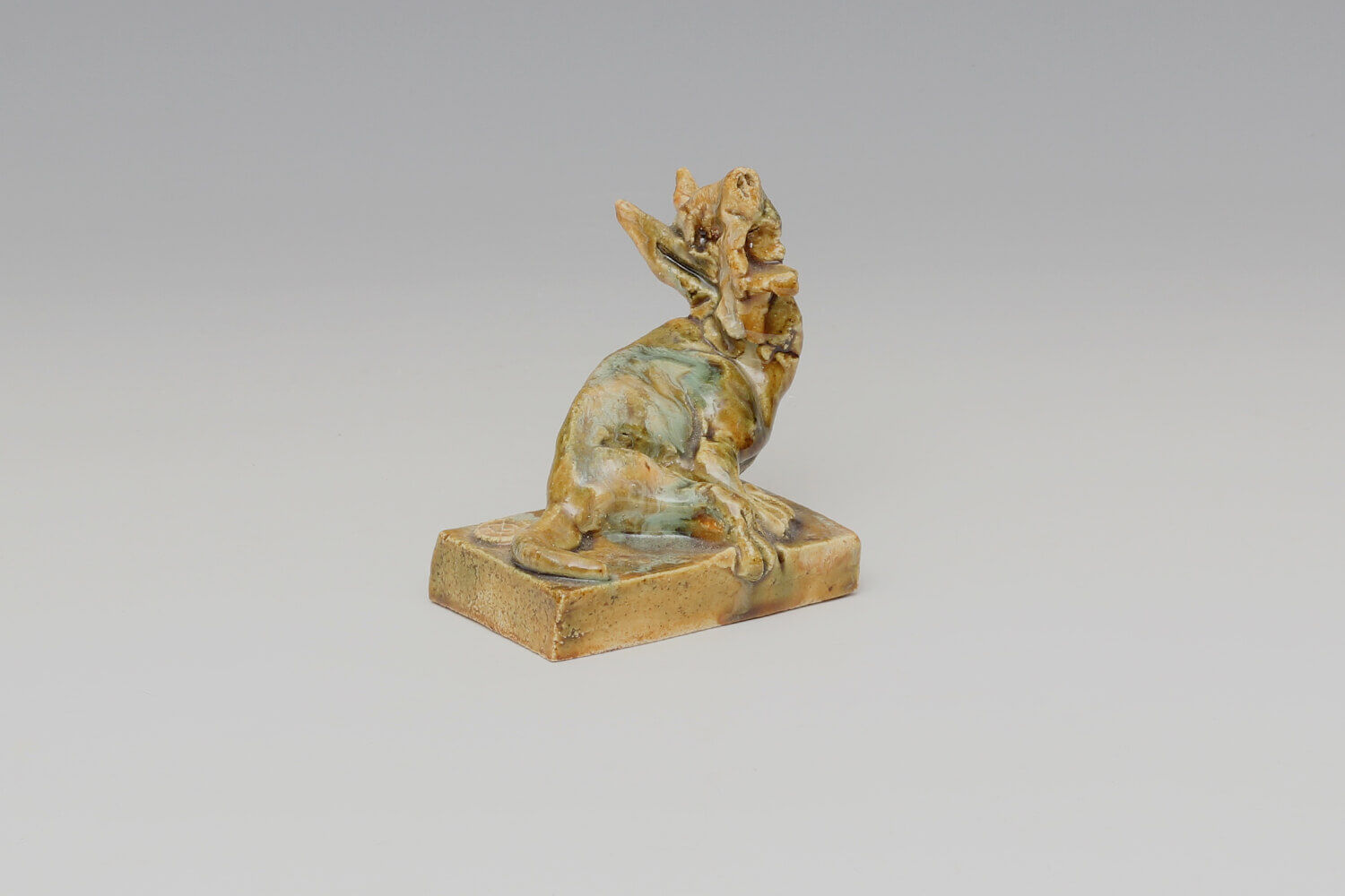 Ian Gregory Small Ceramic Dog Sculpture 07