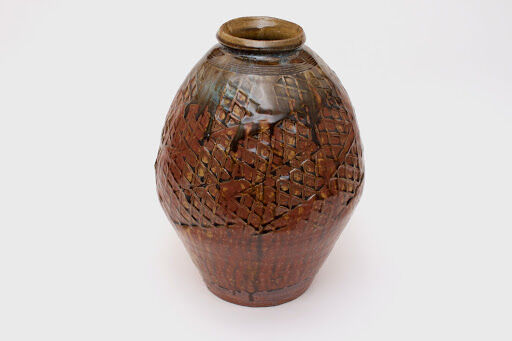 Mike Dodd Large Ceramic Bottle 06