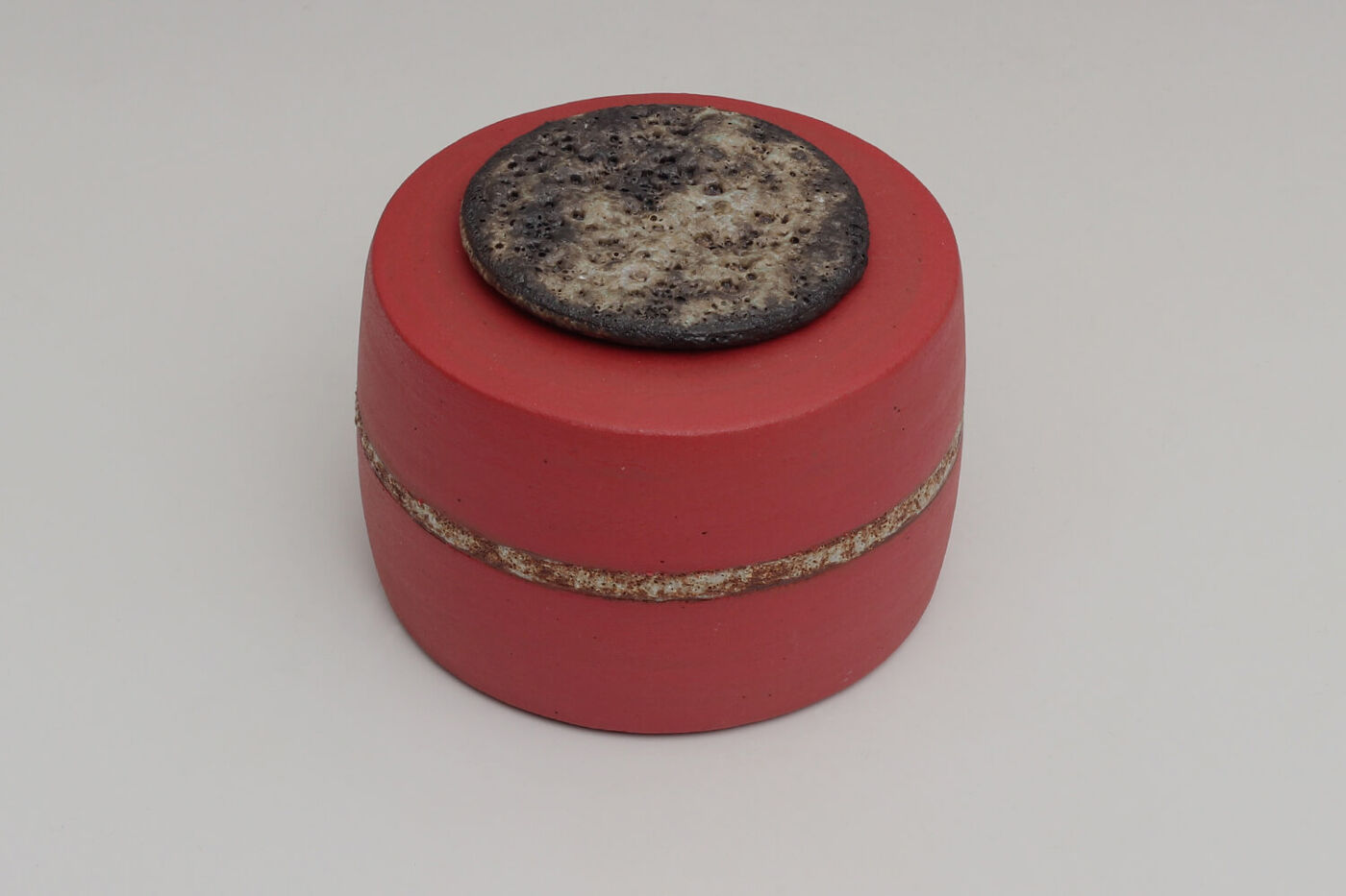Rosalie Dodds Ceramic Red Jar 038