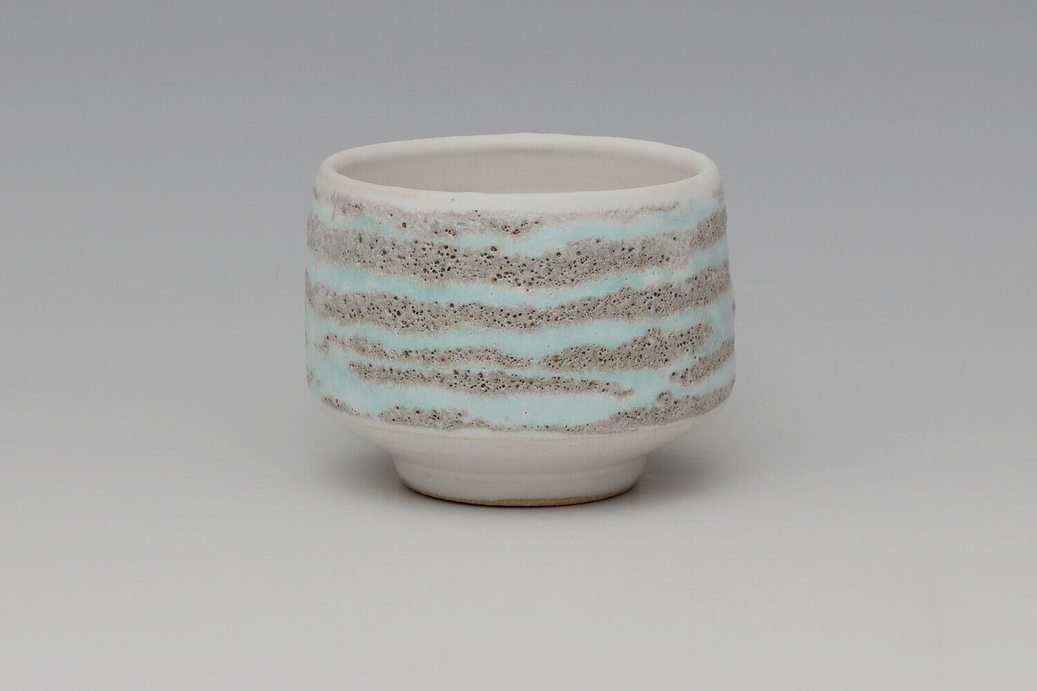 Rosalie Dodds Ceramic Turquoise & White Bowl 11