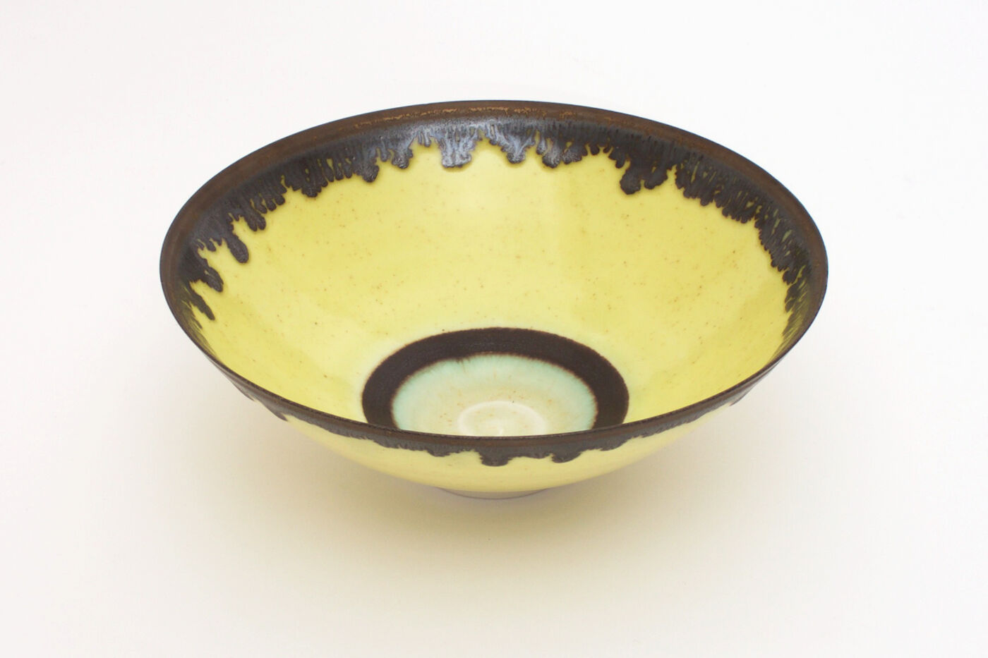 Peter Wills Yellow Ceramic Bowl 134