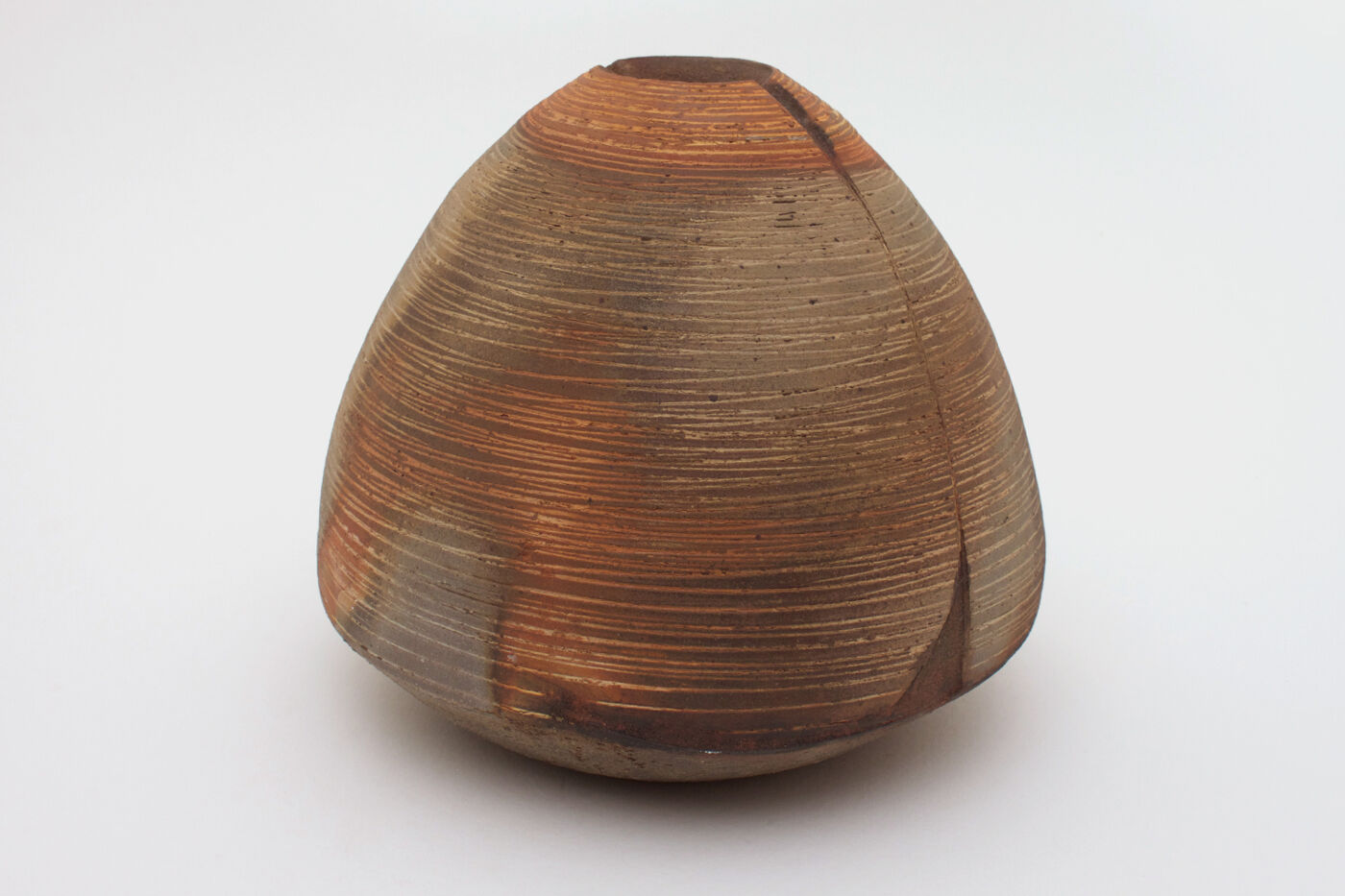 Eric Astoul Stoneware Round Vase