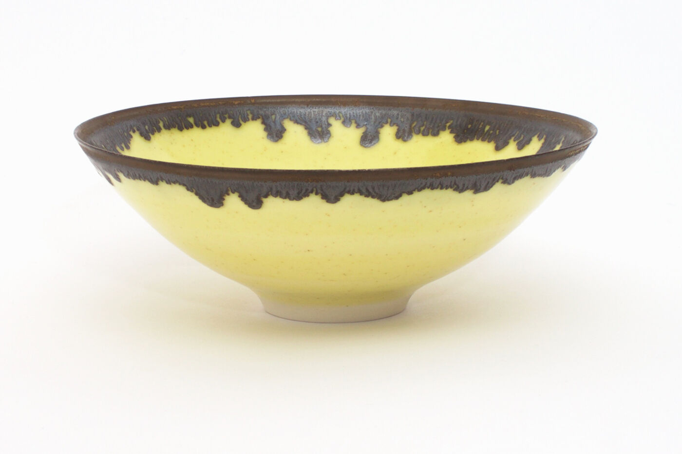 Peter Wills Yellow Ceramic Bowl 134