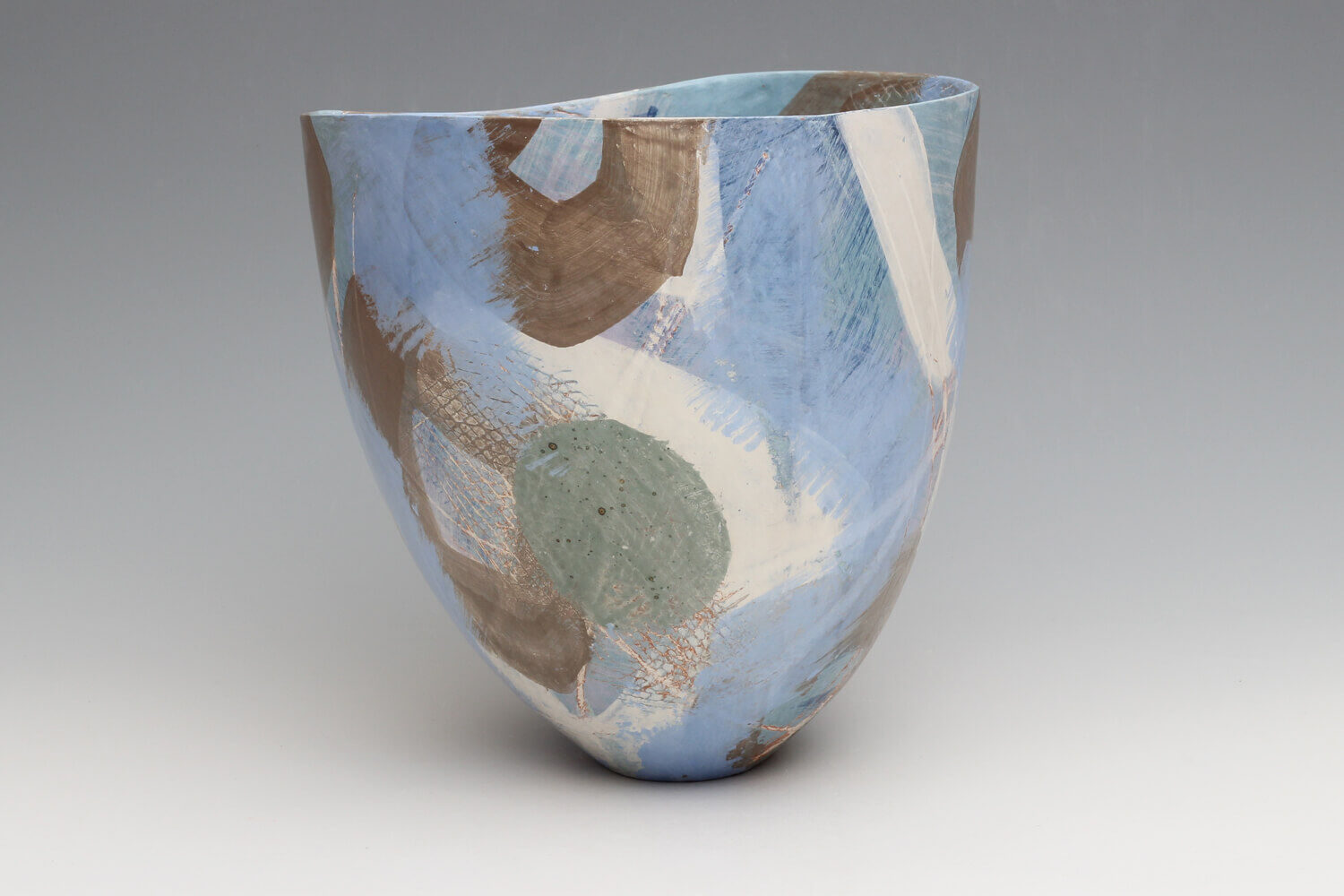 Carolyn Genders Ceramic Vessel 'Spring Skies' Carolyn Genders Ceramic Vessel 'Spring Skies'