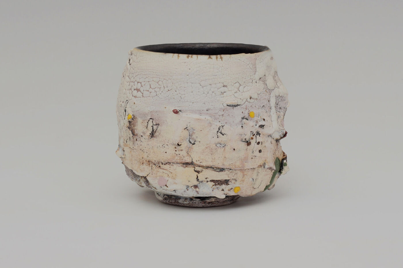 Sam Hall Ceramic Footed Bowl 043