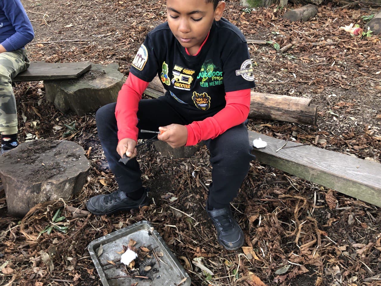 Teaching kids about fire safety & its history - The Outdoors Project