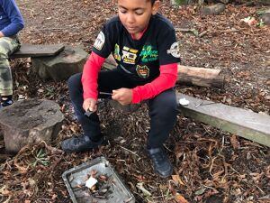 Teaching kids about fire safety & its history... Bushcraft Firelighting // ODP Deeper Dive