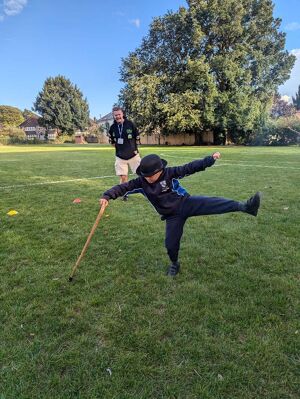 The Outdoors Project after school clubs Ministry Of Silly Walks activity fun