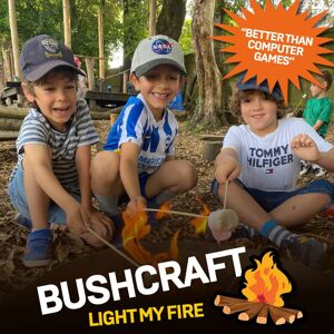 February Half Term Activity Focus | Bushcraft Light My Fire 