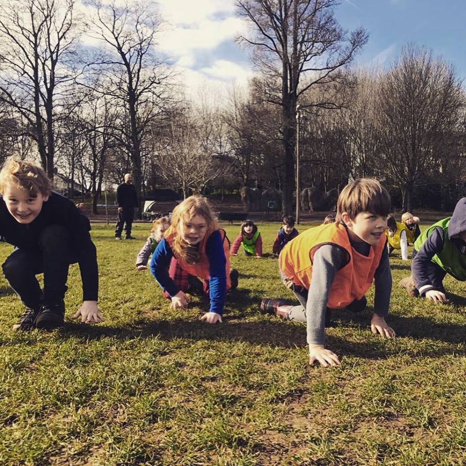 The Outdoors Project - children playing outdoors in nature