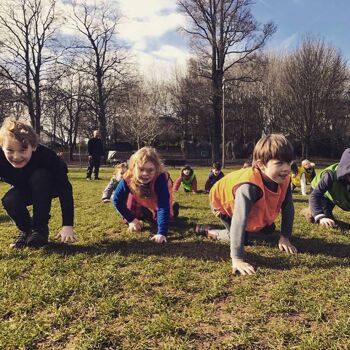 The Outdoors Project - children playing outdoors in nature