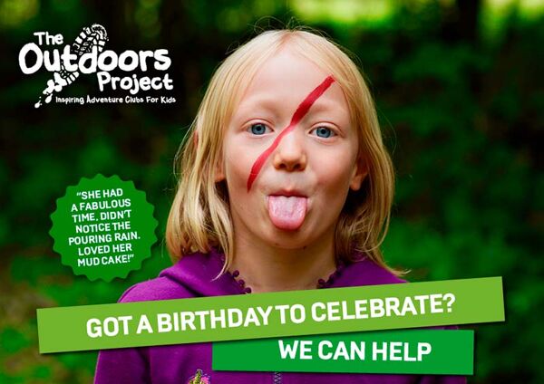 birthday parties for kids the outdoors project