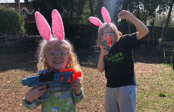 easter holiday clubs nerf the outdoors project 