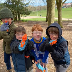 February Half Term Activity Focus | Nerf Mega Games Day 