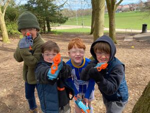 February Half Term Activity Focus | Nerf Mega Games Day 