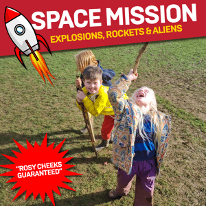 February Half Term Activity Focus | Space Mission : Explosions, Rockets & Aliens 