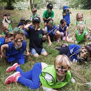 The Outdoors Project - castaway survival bushcraft face paint